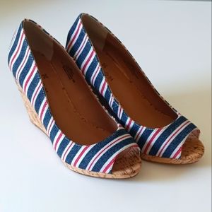 NWOB Caslon Wedge Sandals